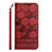 Funda de Cuero Cartera con Soporte Carcasa Y04B para Samsung Galaxy A53 5G Rojo