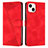 Funda de Cuero Cartera con Soporte Carcasa Y04X para Apple iPhone 14 Plus Rojo