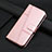 Funda de Cuero Cartera con Soporte Carcasa Y04X para Google Pixel 6 Pro 5G Oro Rosa