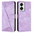 Funda de Cuero Cartera con Soporte Carcasa Y04X para OnePlus Nord 2T 5G Morado