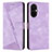 Funda de Cuero Cartera con Soporte Carcasa Y04X para OnePlus Nord CE 3 5G Morado