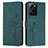 Funda de Cuero Cartera con Soporte Carcasa Y04X para Xiaomi Redmi Note 12 Pro Speed 5G Verde