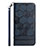 Funda de Cuero Cartera con Soporte Carcasa Y05B para Samsung Galaxy A13 4G Azul