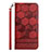 Funda de Cuero Cartera con Soporte Carcasa Y05B para Samsung Galaxy A13 4G Rojo