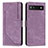 Funda de Cuero Cartera con Soporte Carcasa Y07X para Google Pixel 6a 5G Morado