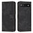 Funda de Cuero Cartera con Soporte Carcasa Y07X para Google Pixel 6a 5G Negro