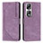 Funda de Cuero Cartera con Soporte Carcasa Y07X para Huawei Honor 90 Pro 5G Morado