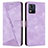 Funda de Cuero Cartera con Soporte Carcasa Y07X para Motorola Moto E13 Morado