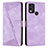 Funda de Cuero Cartera con Soporte Carcasa Y07X para Nokia C22 Morado