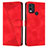 Funda de Cuero Cartera con Soporte Carcasa Y07X para Nokia C22 Rojo