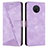 Funda de Cuero Cartera con Soporte Carcasa Y07X para Nokia G20 Morado