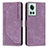 Funda de Cuero Cartera con Soporte Carcasa Y07X para OnePlus 10R 5G Morado