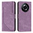 Funda de Cuero Cartera con Soporte Carcasa Y07X para Realme 11 Pro+ Plus 5G Morado