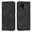 Funda de Cuero Cartera con Soporte Carcasa Y07X para Realme 8 Pro Negro