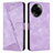 Funda de Cuero Cartera con Soporte Carcasa Y07X para Realme V50s 5G Morado