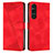 Funda de Cuero Cartera con Soporte Carcasa Y07X para Sony Xperia 1 V Rojo