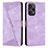 Funda de Cuero Cartera con Soporte Carcasa Y07X para Xiaomi Redmi Note 12 Turbo 5G Morado