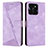 Funda de Cuero Cartera con Soporte Carcasa Y08X para Huawei Honor X8b Morado