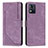 Funda de Cuero Cartera con Soporte Carcasa Y08X para Motorola Moto E13 Morado