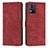 Funda de Cuero Cartera con Soporte Carcasa Y08X para Motorola Moto E13 Rojo