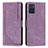 Funda de Cuero Cartera con Soporte Carcasa Y08X para Motorola Moto E22 Morado