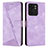 Funda de Cuero Cartera con Soporte Carcasa Y08X para Motorola Moto Edge 40 5G Morado