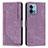 Funda de Cuero Cartera con Soporte Carcasa Y08X para Motorola Moto G Stylus (2023) 4G Morado