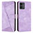 Funda de Cuero Cartera con Soporte Carcasa Y08X para Motorola Moto G14 Morado