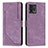 Funda de Cuero Cartera con Soporte Carcasa Y08X para Motorola Moto G72 Morado