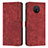 Funda de Cuero Cartera con Soporte Carcasa Y08X para Nokia G10 Rojo