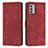 Funda de Cuero Cartera con Soporte Carcasa Y08X para Nokia G310 5G Rojo