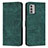 Funda de Cuero Cartera con Soporte Carcasa Y08X para Nokia G310 5G Verde