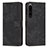 Funda de Cuero Cartera con Soporte Carcasa Y08X para Sony Xperia 1 IV Negro