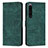 Funda de Cuero Cartera con Soporte Carcasa Y08X para Sony Xperia 1 IV Verde