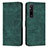 Funda de Cuero Cartera con Soporte Carcasa Y08X para Sony Xperia 1 V Verde