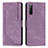 Funda de Cuero Cartera con Soporte Carcasa Y08X para Sony Xperia 10 IV Morado