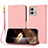 Funda de Cuero Cartera con Soporte Carcasa Y09X para Motorola Moto G Stylus (2023) 4G Oro Rosa