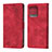 Funda de Cuero Cartera con Soporte Carcasa YB1 para Motorola Moto Edge Plus (2023) 5G Rojo