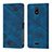 Funda de Cuero Cartera con Soporte Carcasa YB1 para Nokia C100 Azul