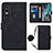 Funda de Cuero Cartera con Soporte Carcasa YB1 para Nokia C22 Negro