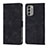 Funda de Cuero Cartera con Soporte Carcasa YB1 para Nokia G400 5G Negro