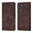 Funda de Cuero Cartera con Soporte Carcasa YB1 para Nokia G60 5G Marron