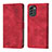 Funda de Cuero Cartera con Soporte Carcasa YB1 para Nokia G60 5G Rojo