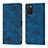 Funda de Cuero Cartera con Soporte Carcasa YB1 para Samsung Galaxy A02s Azul