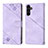 Funda de Cuero Cartera con Soporte Carcasa YB1 para Samsung Galaxy A14 5G Morado