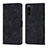 Funda de Cuero Cartera con Soporte Carcasa YB1 para Sony Xperia 1 IV Negro