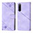 Funda de Cuero Cartera con Soporte Carcasa YB1 para Sony Xperia 5 IV Morado