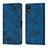Funda de Cuero Cartera con Soporte Carcasa YB1 para Sony Xperia Ace III Azul