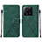 Funda de Cuero Cartera con Soporte Carcasa YB2 para Xiaomi Mi 13T 5G Verde