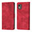 Funda de Cuero Cartera con Soporte Carcasa YB3 para Nokia C12 Plus Rojo